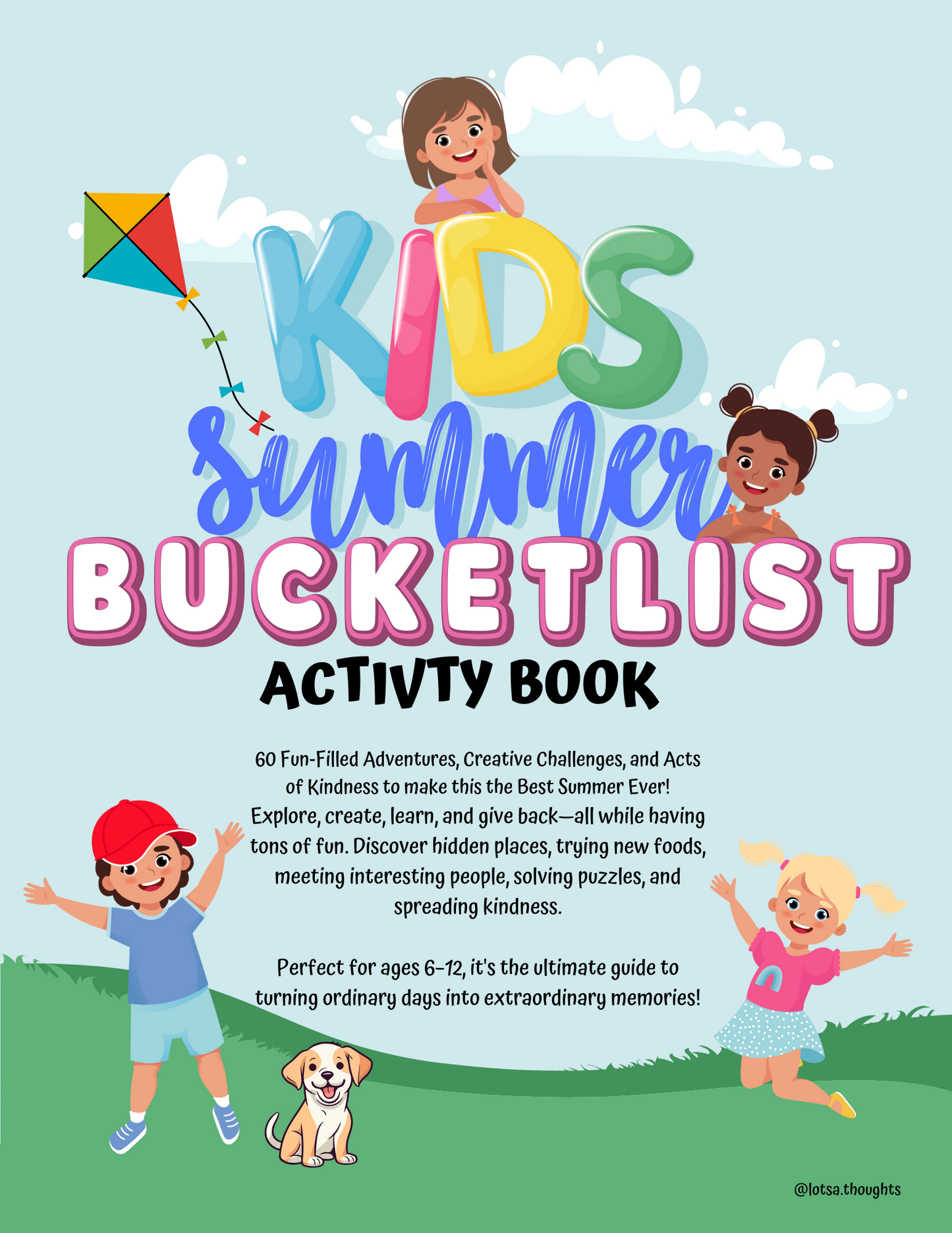 Digital Download - Kids Summer Bucketlist