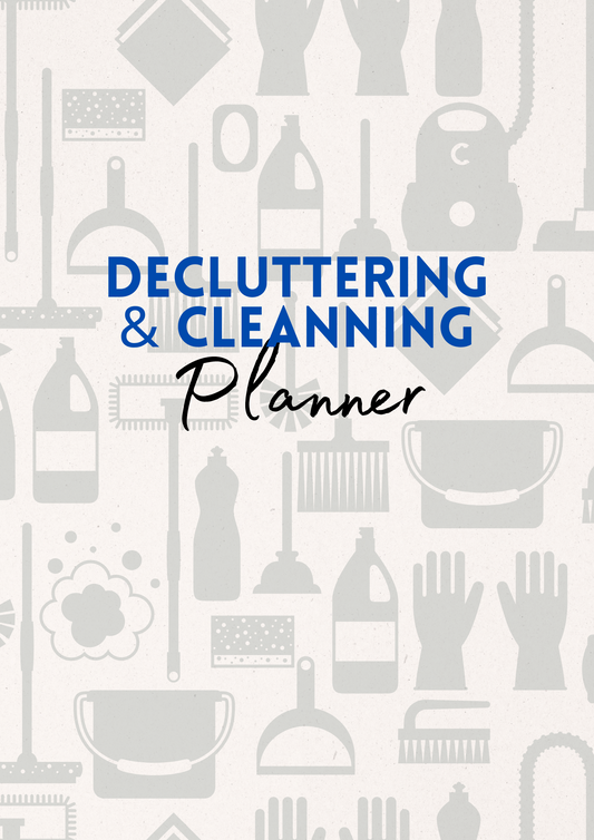 Digital Download - Declutter/Cleaning Planner