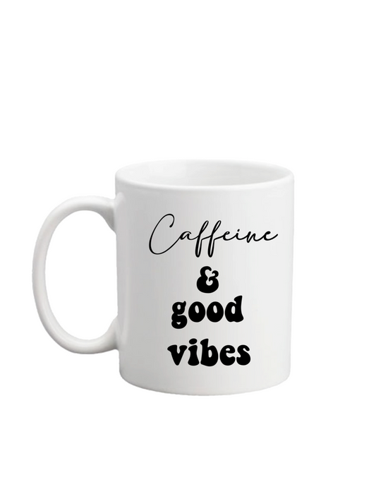 Mug - Caffeine/Good Vibes