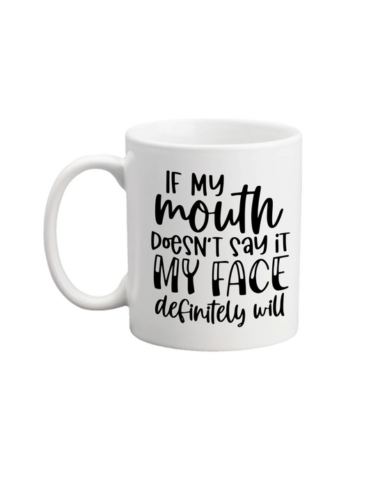 Mug - Mouth/Face