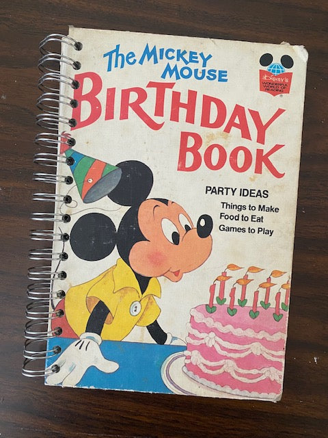 Journal/Notebook-Mickey Mouse Birthday